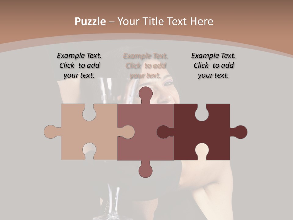 Woman Fashion Cheerful PowerPoint Template