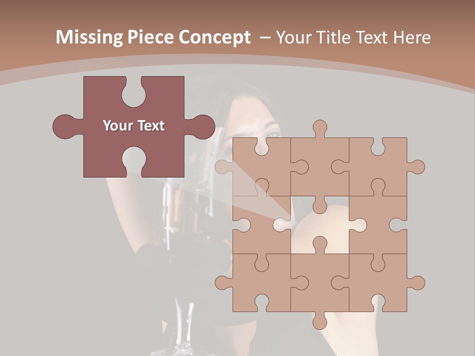 Woman Fashion Cheerful PowerPoint Template