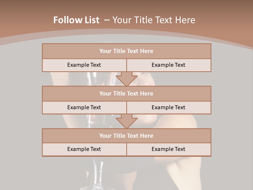 Woman Fashion Cheerful PowerPoint Template