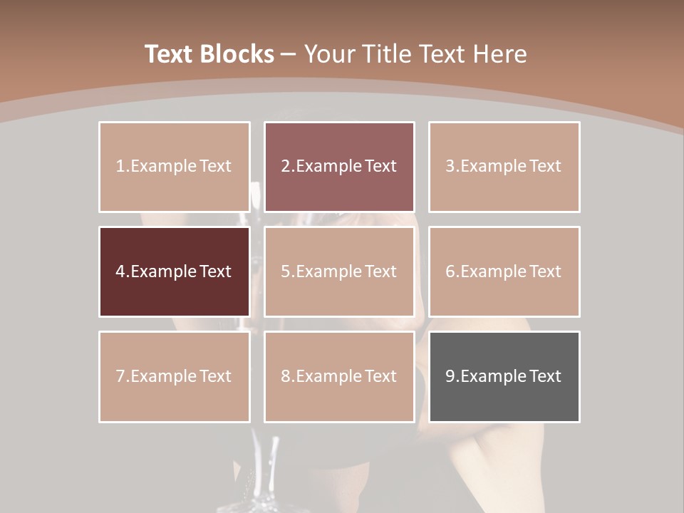 Woman Fashion Cheerful PowerPoint Template