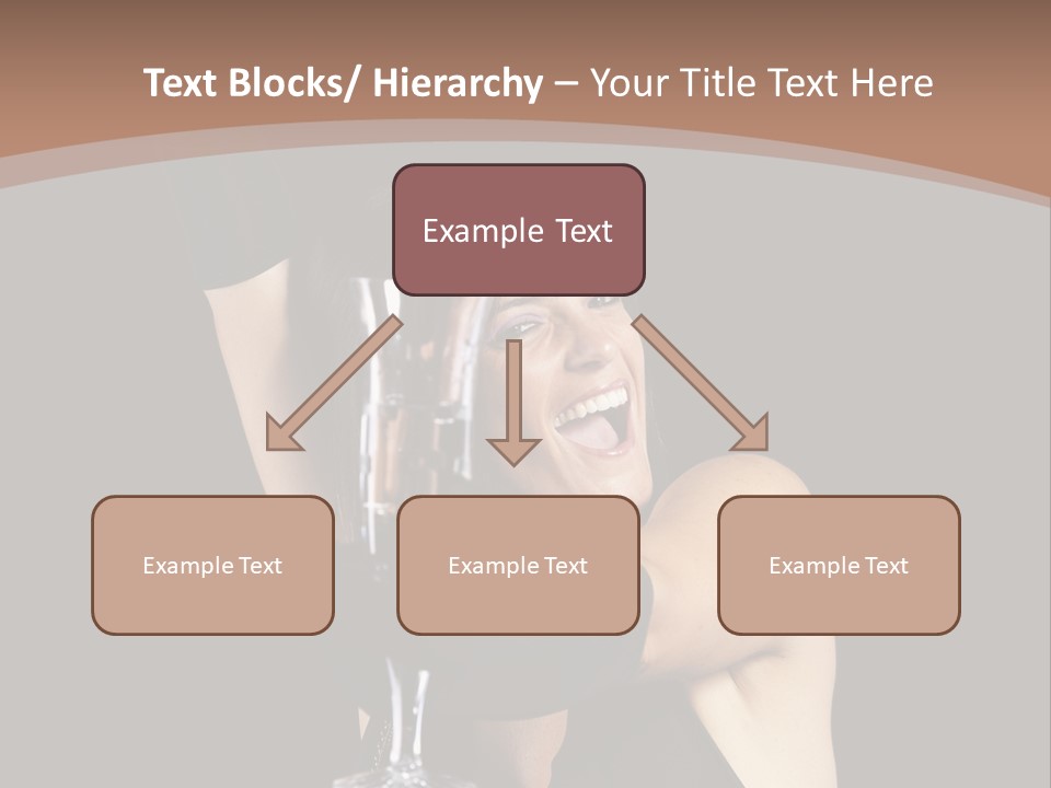 Woman Fashion Cheerful PowerPoint Template