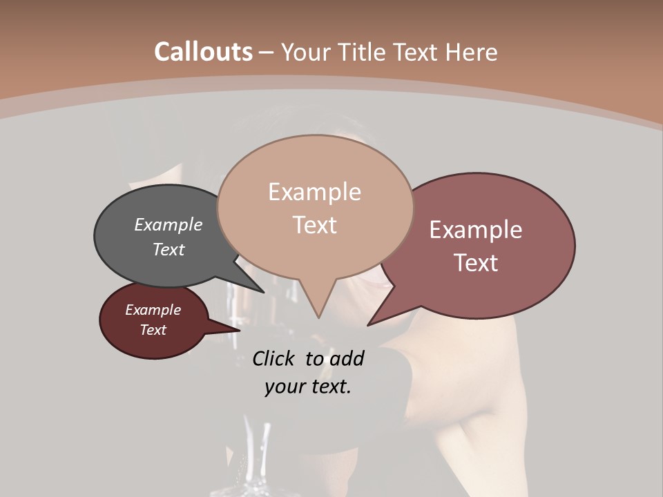 Woman Fashion Cheerful PowerPoint Template