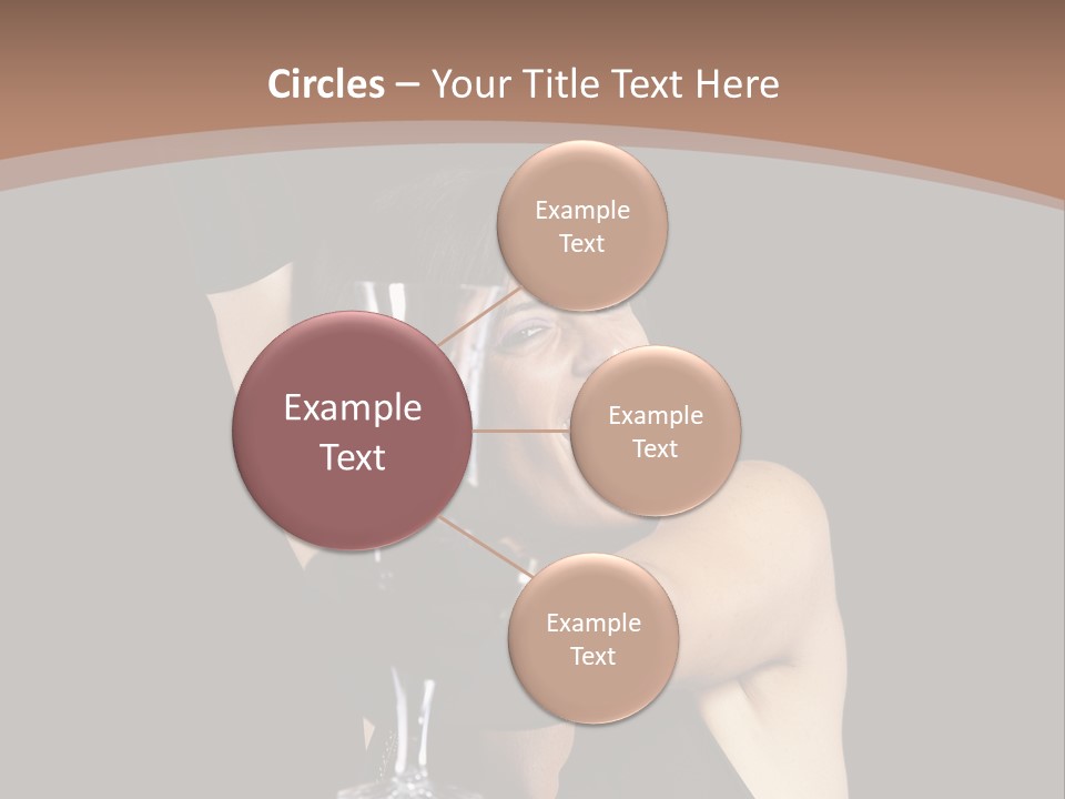 Woman Fashion Cheerful PowerPoint Template