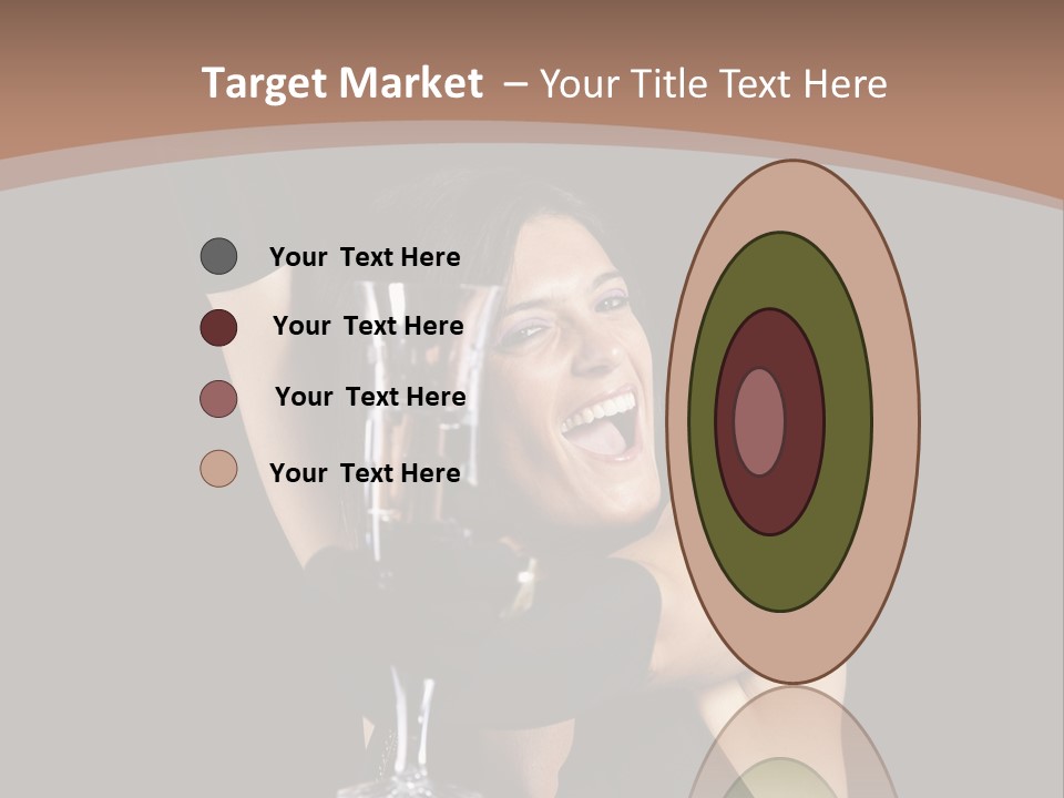 Woman Fashion Cheerful PowerPoint Template