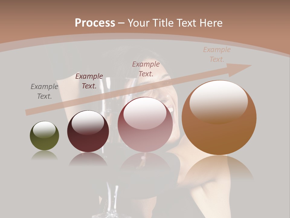 Woman Fashion Cheerful PowerPoint Template