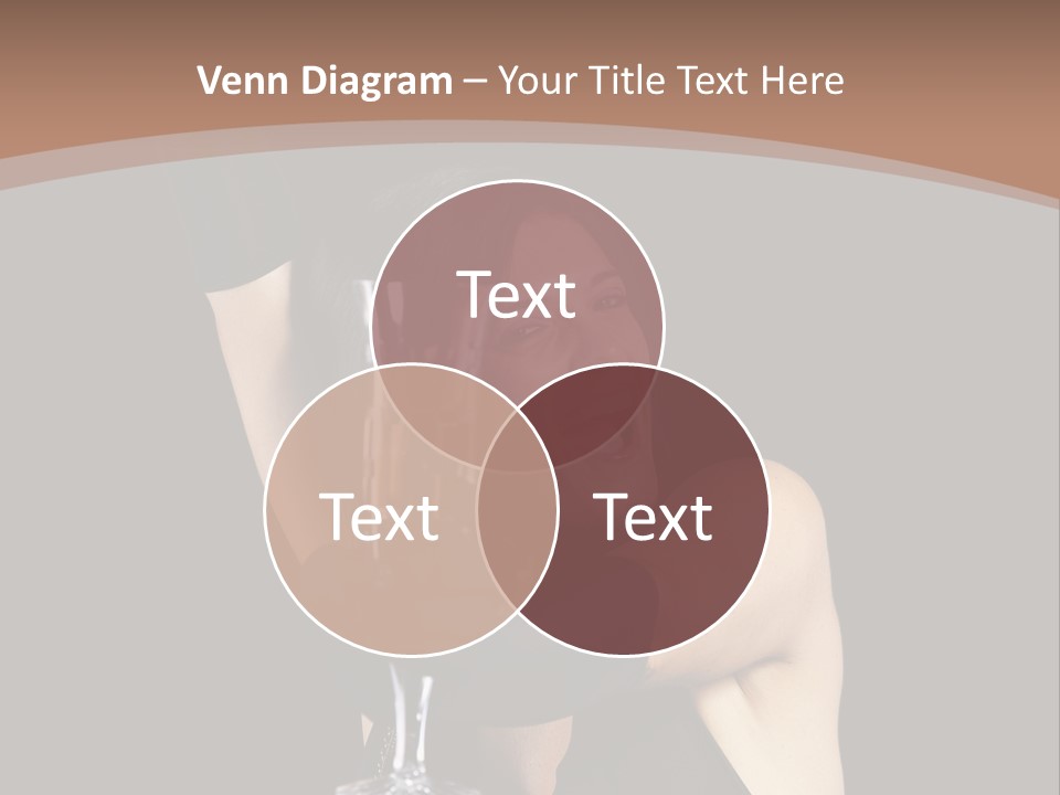 Woman Fashion Cheerful PowerPoint Template