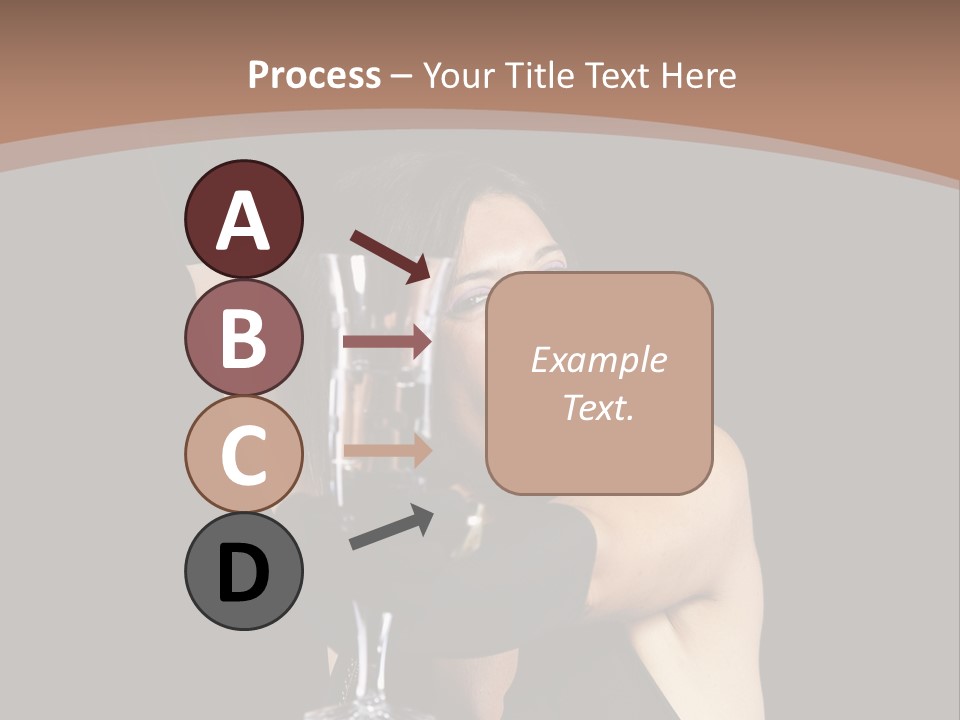 Woman Fashion Cheerful PowerPoint Template