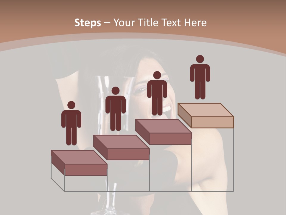 Woman Fashion Cheerful PowerPoint Template