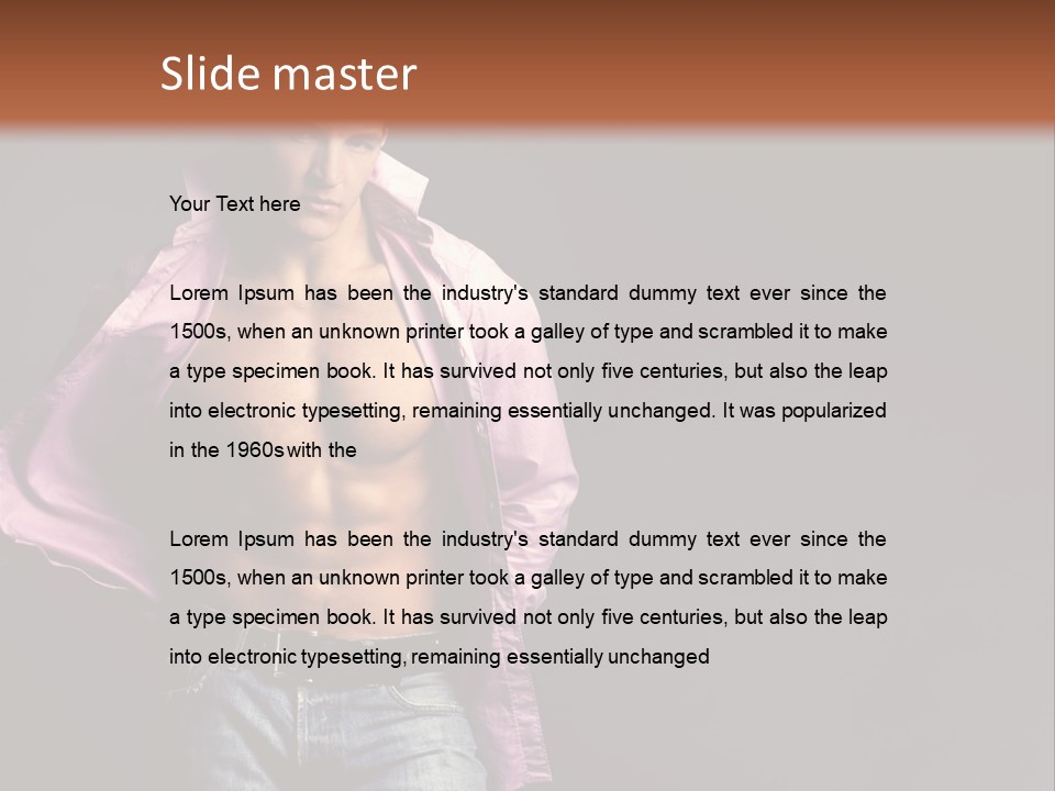 Strength Strong Gorgeous PowerPoint Template