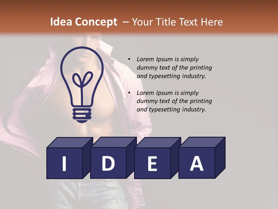 Strength Strong Gorgeous PowerPoint Template