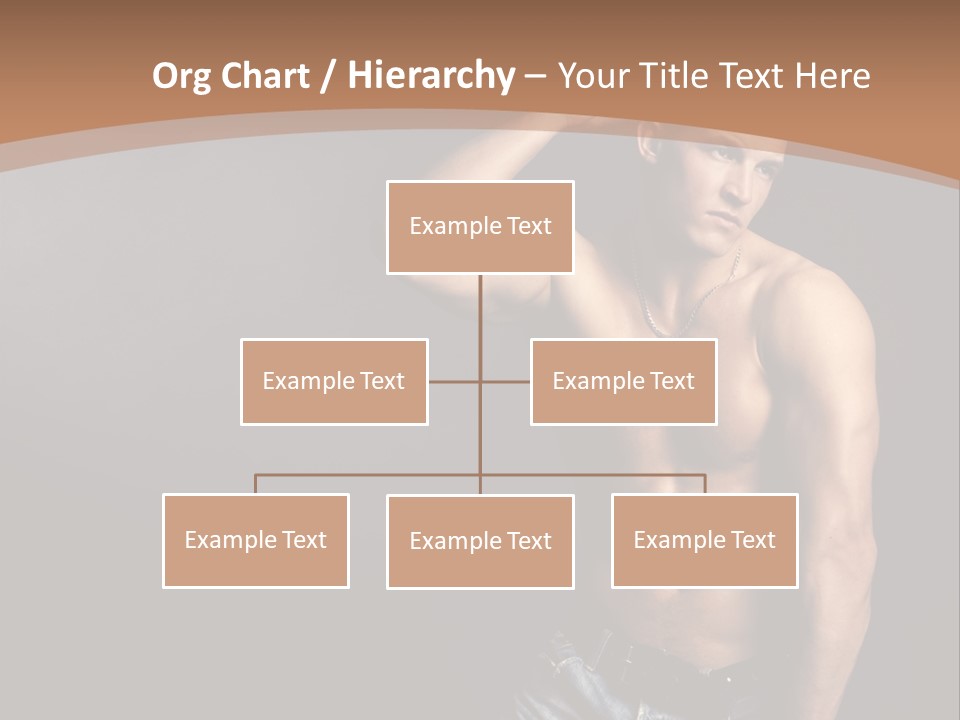 Naked Strength Biceps PowerPoint Template