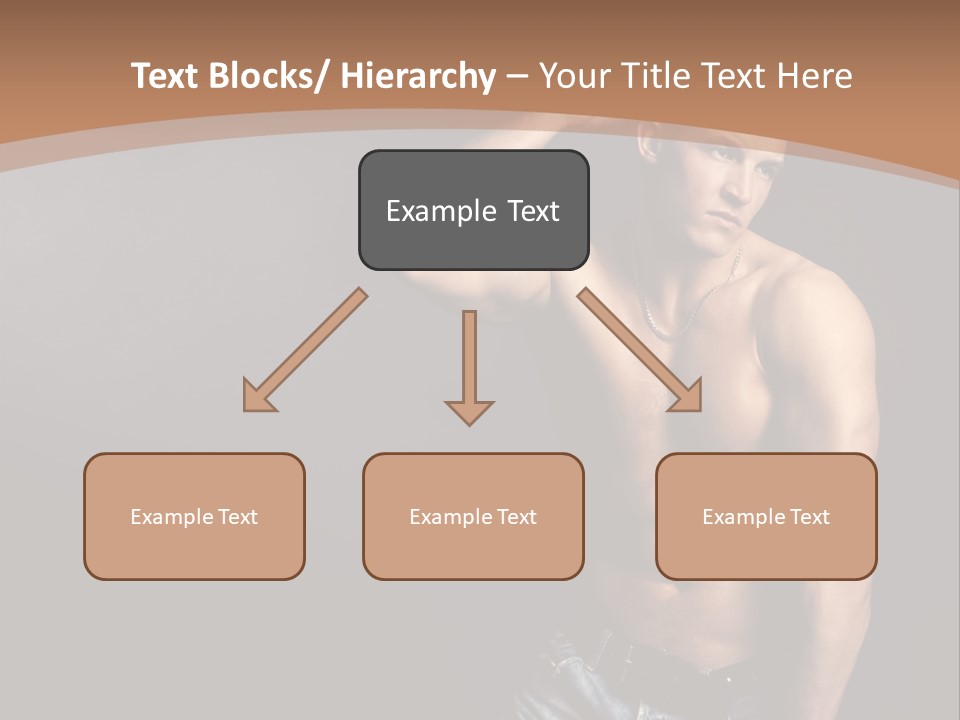 Naked Strength Biceps PowerPoint Template