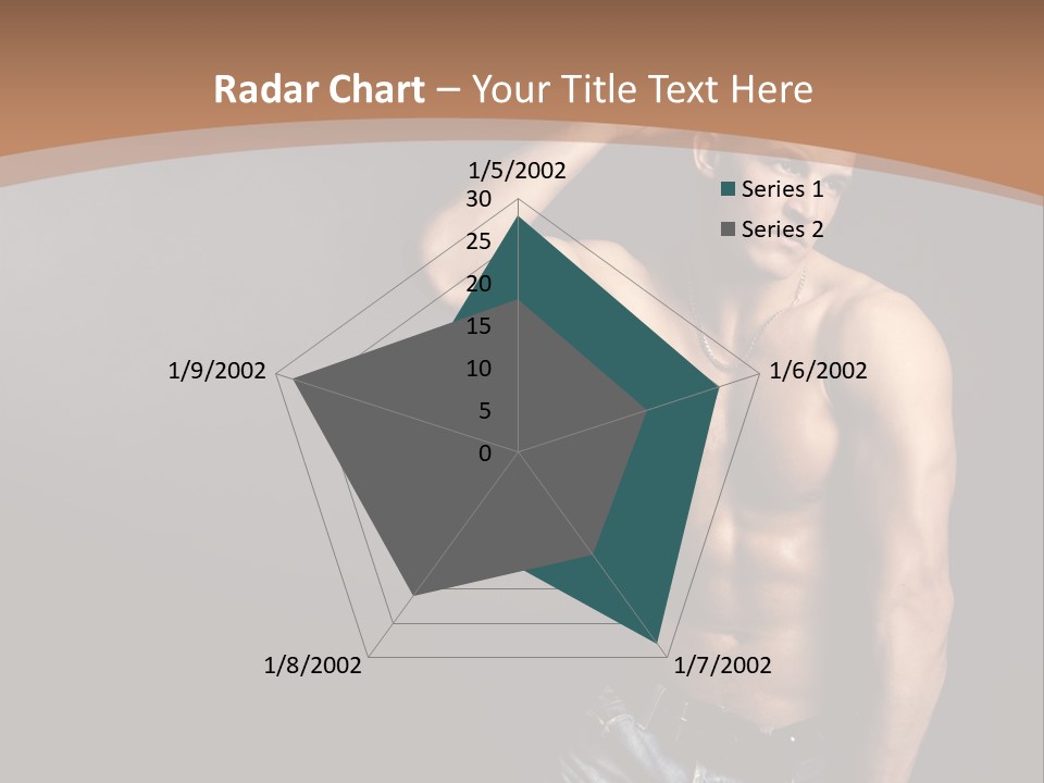 Naked Strength Biceps PowerPoint Template