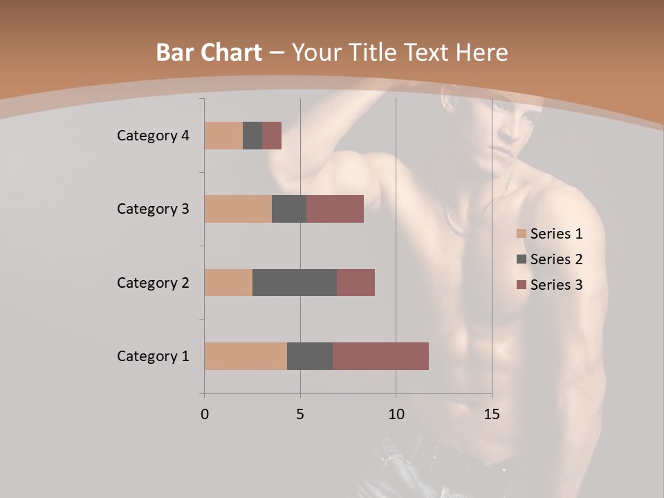 Naked Strength Biceps PowerPoint Template