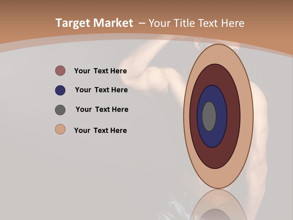 Naked Strength Biceps PowerPoint Template