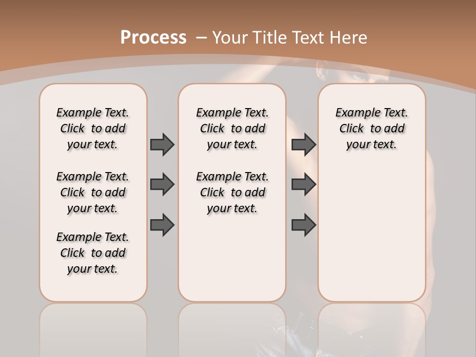Naked Strength Biceps PowerPoint Template