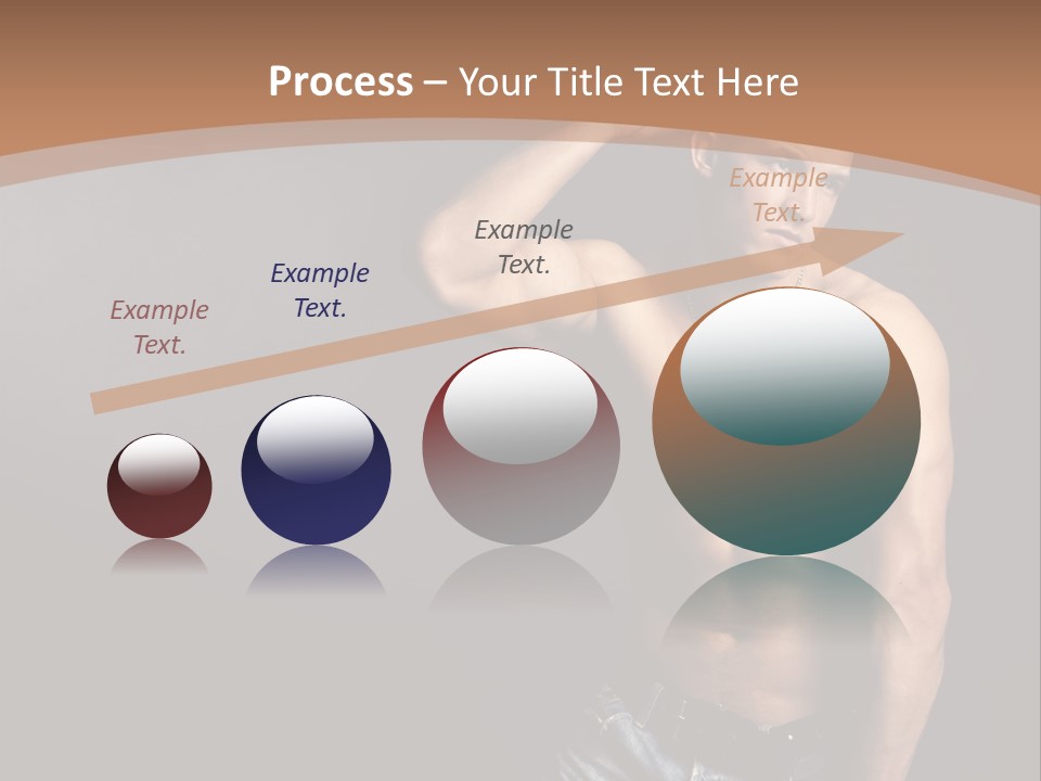 Naked Strength Biceps PowerPoint Template