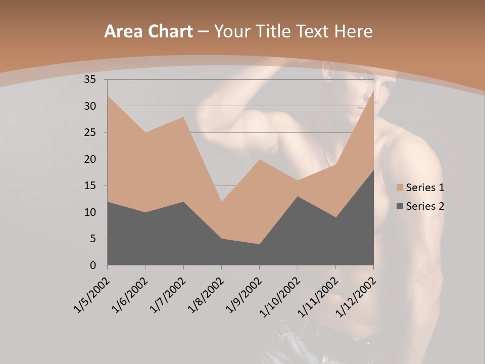 Naked Strength Biceps PowerPoint Template