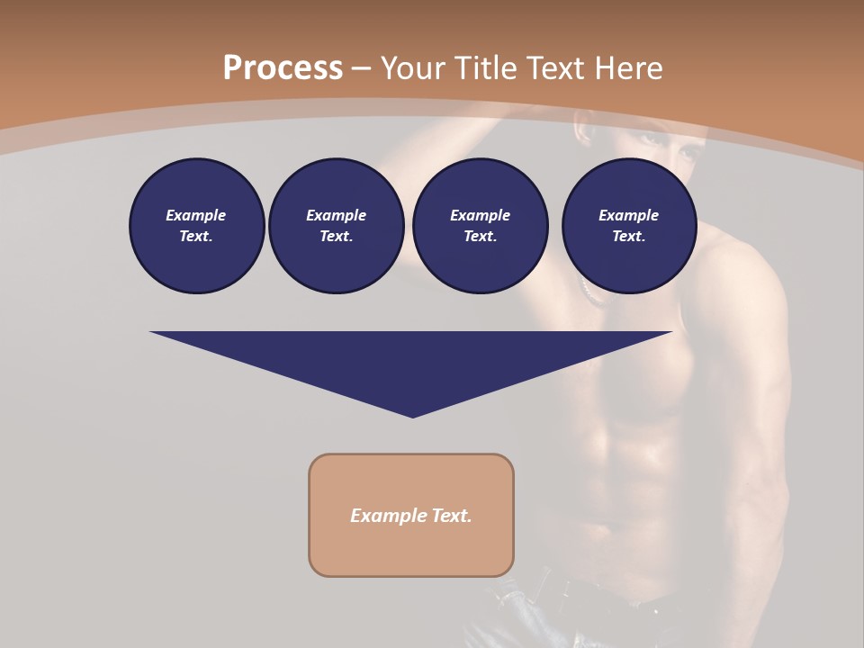Naked Strength Biceps PowerPoint Template