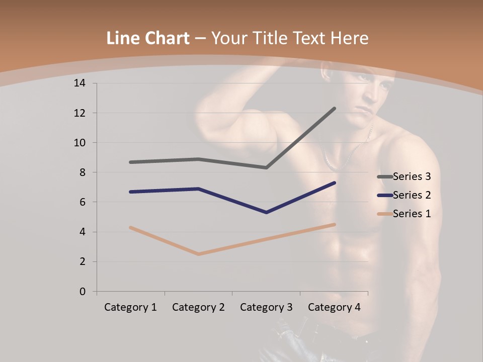 Naked Strength Biceps PowerPoint Template