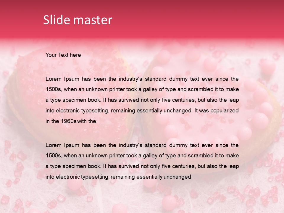 Delicious Sweet Cooking PowerPoint Template