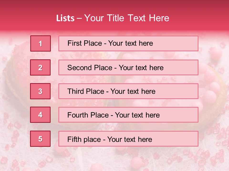 Delicious Sweet Cooking PowerPoint Template