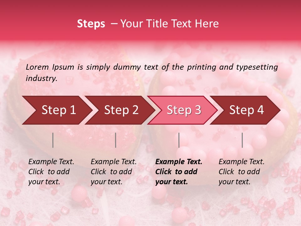 Delicious Sweet Cooking PowerPoint Template