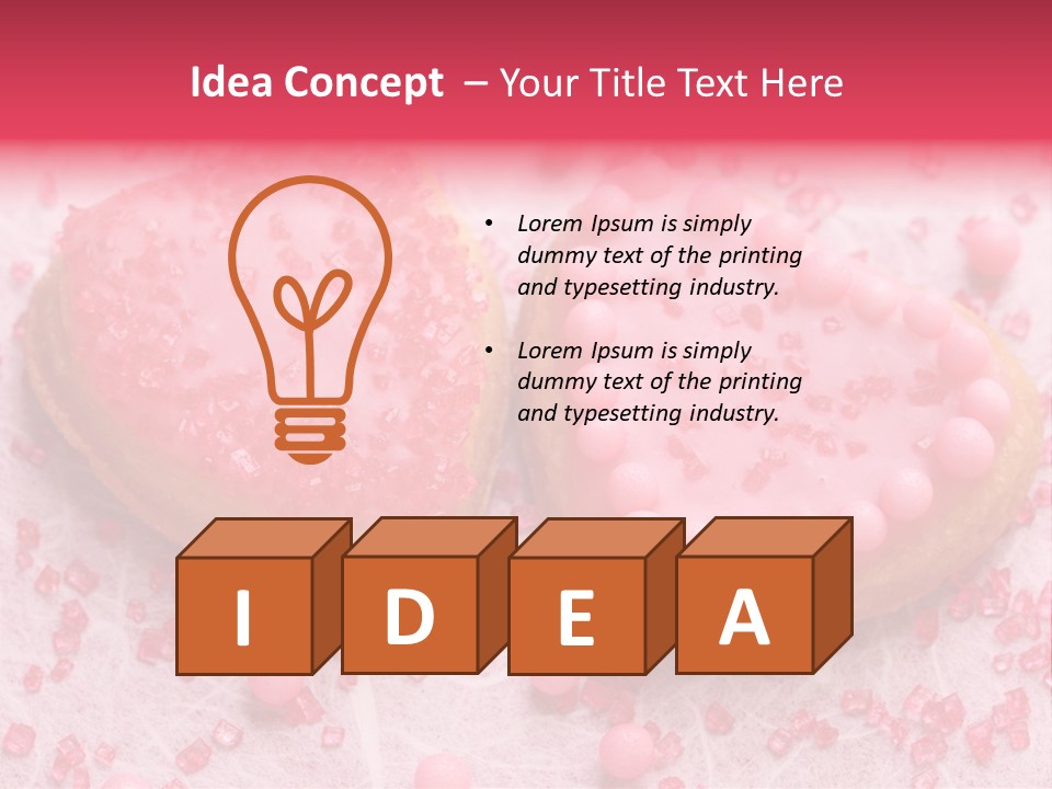 Delicious Sweet Cooking PowerPoint Template