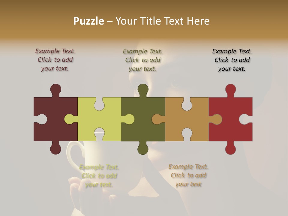 Hand Morning Beauty PowerPoint Template