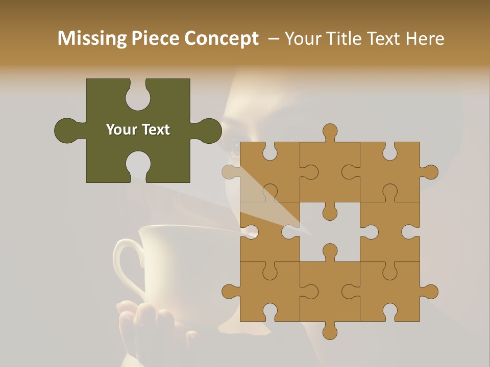 Hand Morning Beauty PowerPoint Template