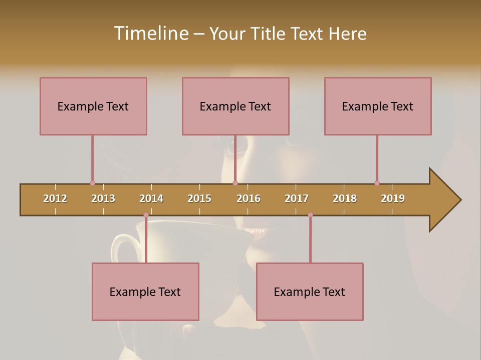 Hand Morning Beauty PowerPoint Template
