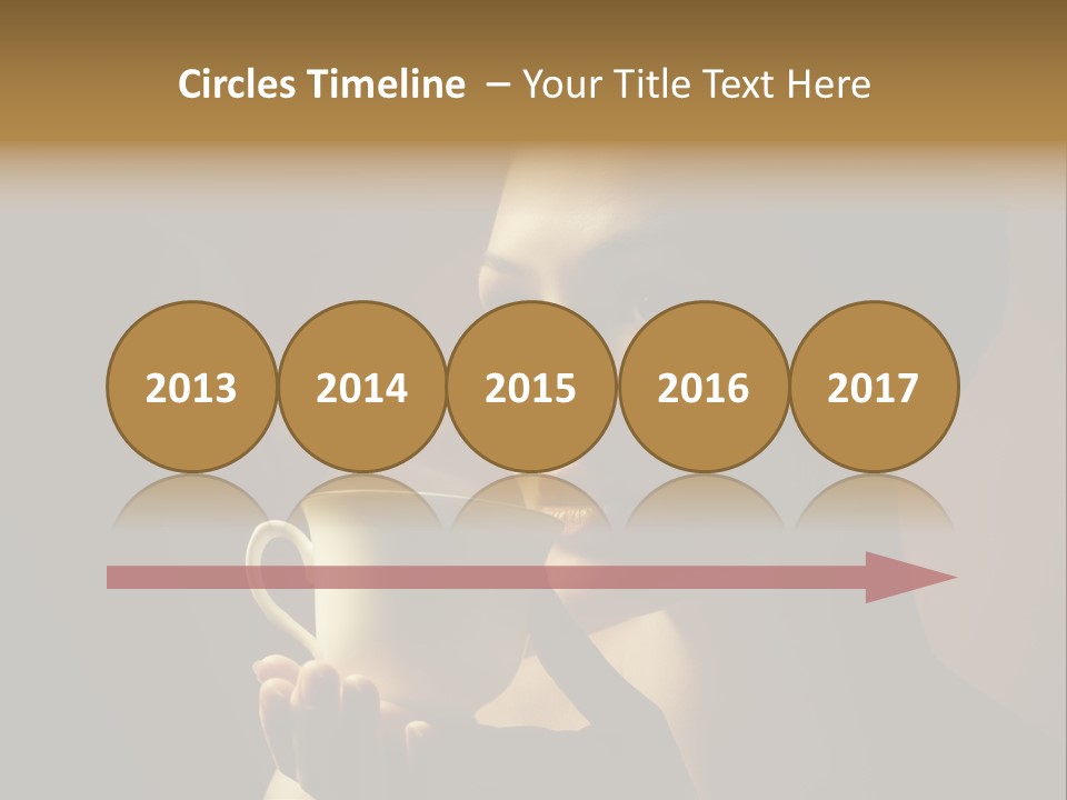 Hand Morning Beauty PowerPoint Template