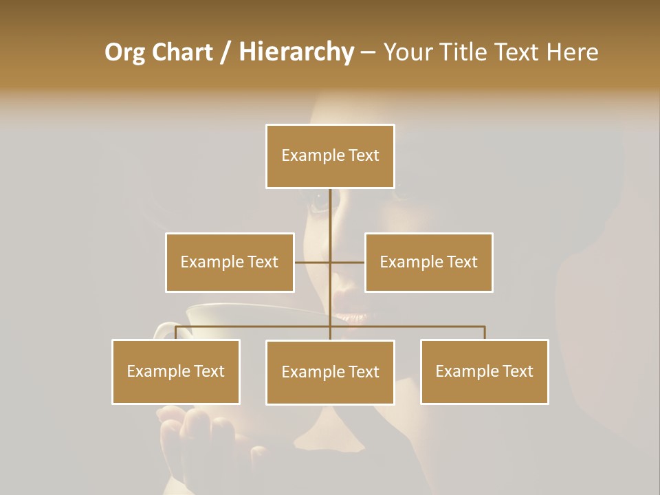 Hand Morning Beauty PowerPoint Template