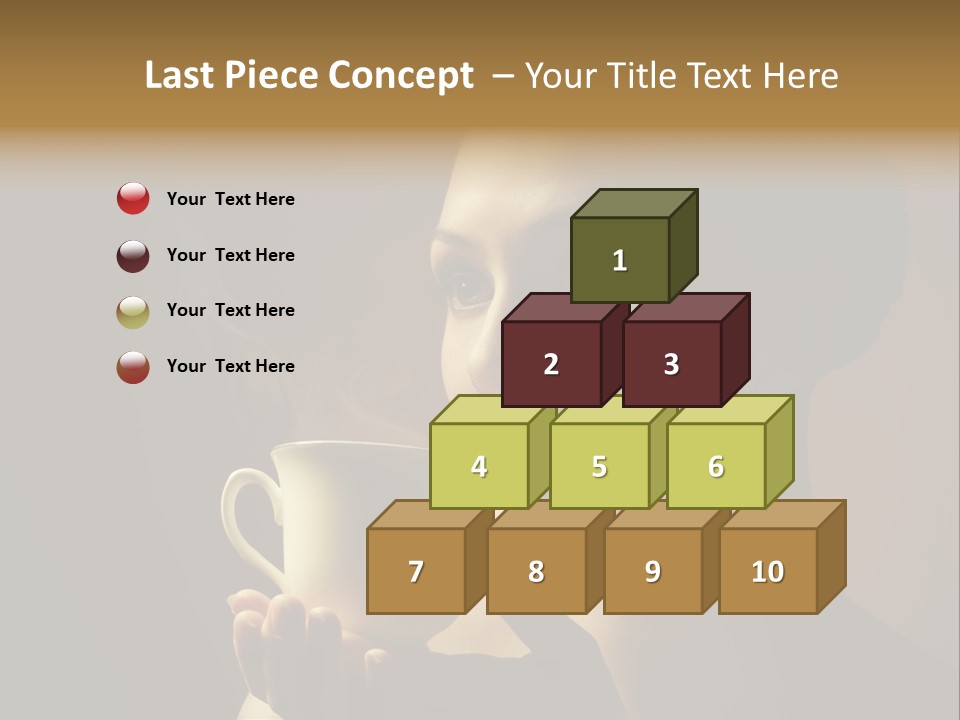 Hand Morning Beauty PowerPoint Template