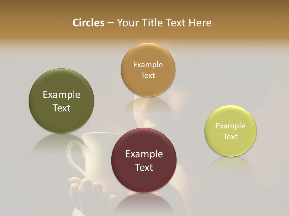 Hand Morning Beauty PowerPoint Template