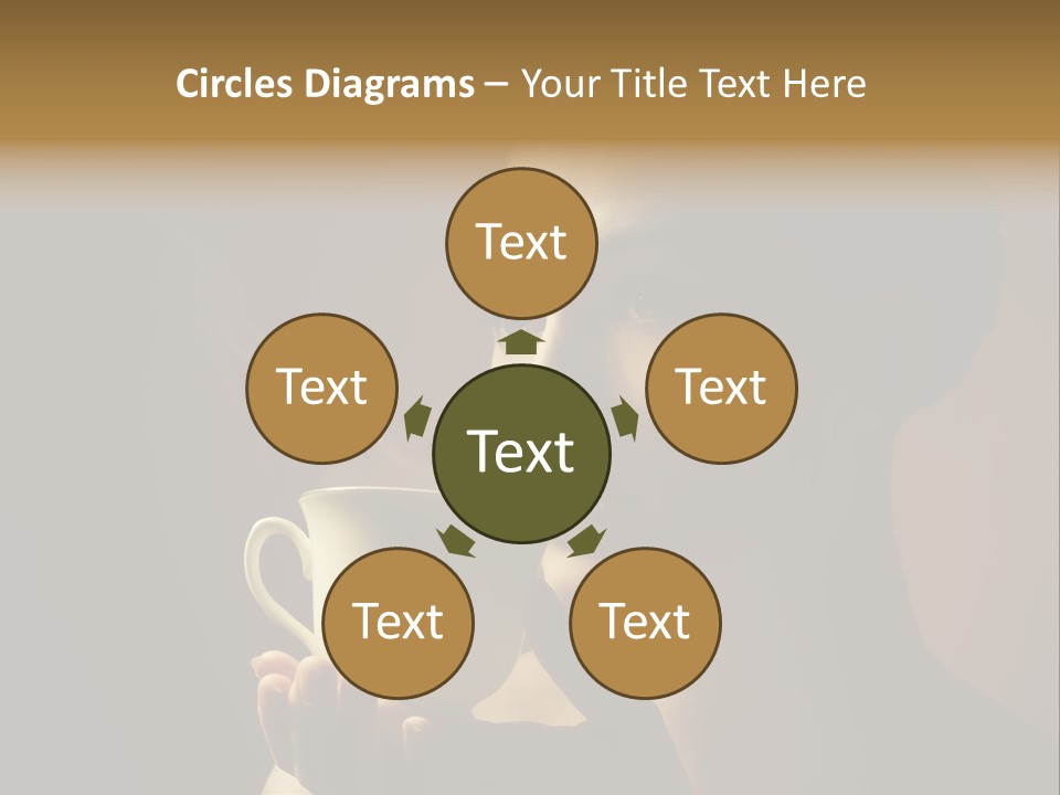 Hand Morning Beauty PowerPoint Template