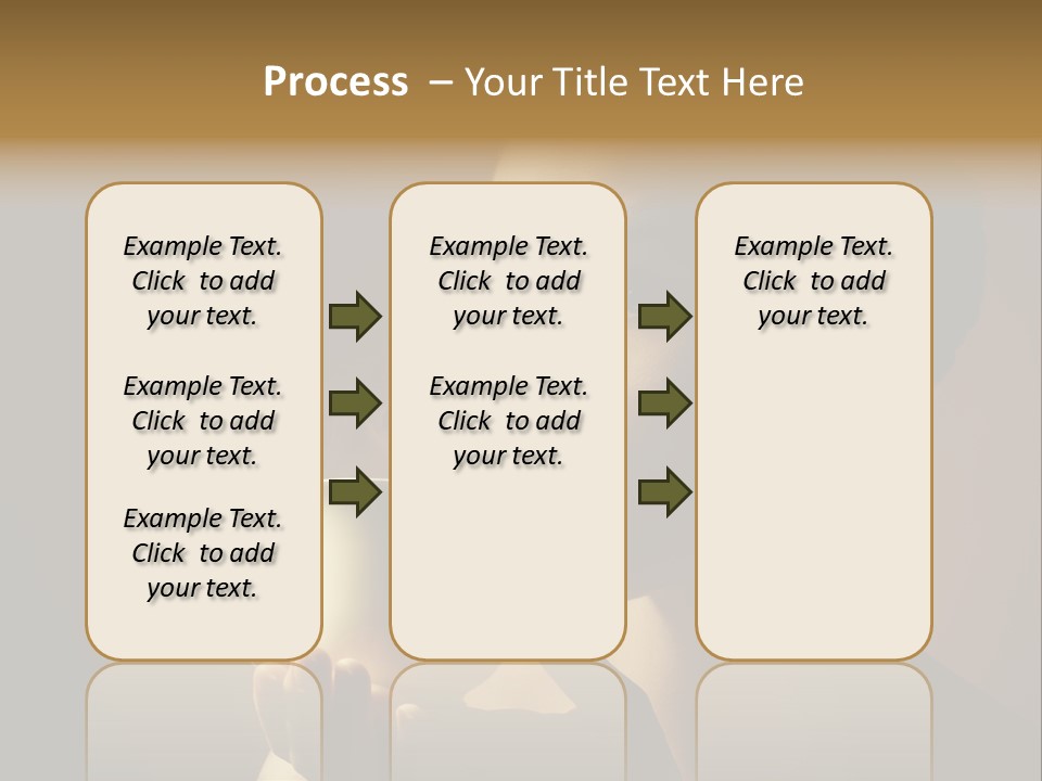 Hand Morning Beauty PowerPoint Template