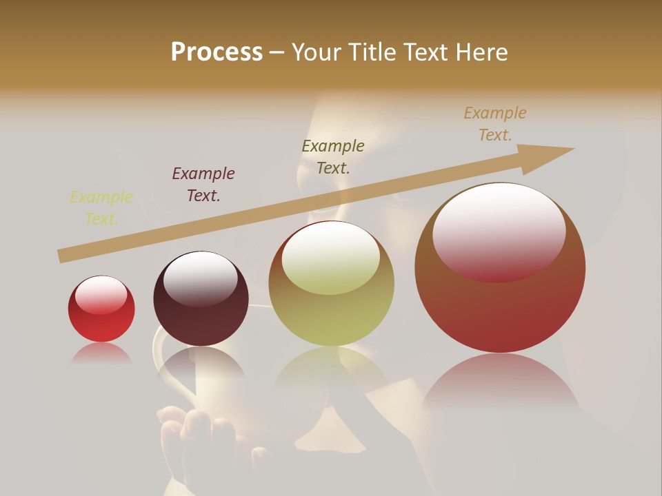 Hand Morning Beauty PowerPoint Template