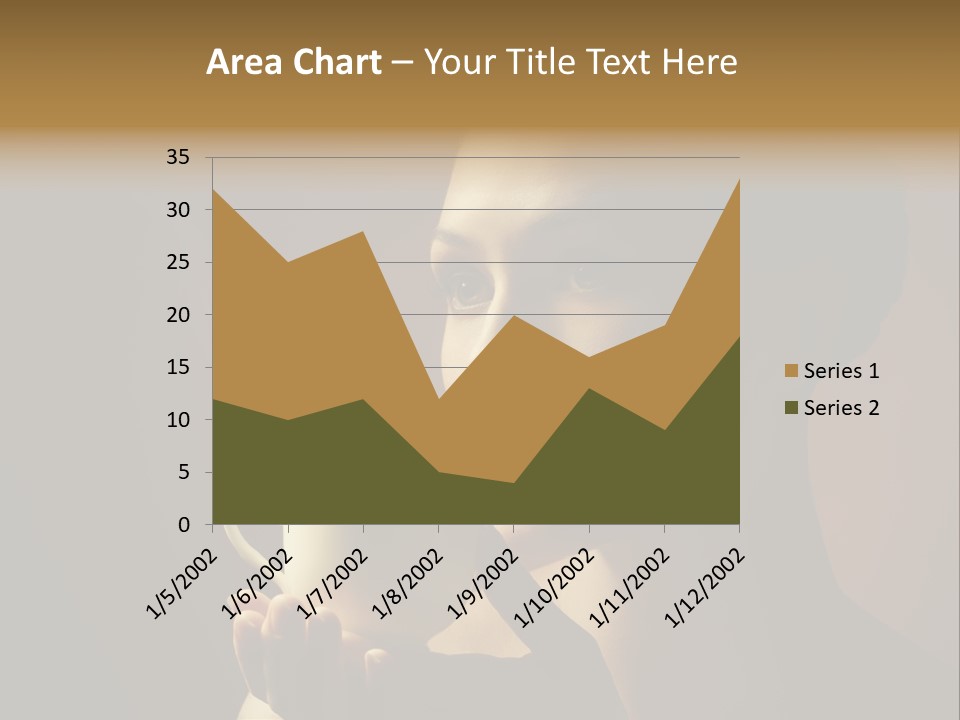 Hand Morning Beauty PowerPoint Template