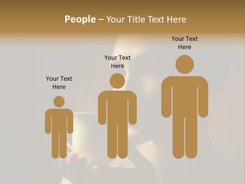 Hand Morning Beauty PowerPoint Template