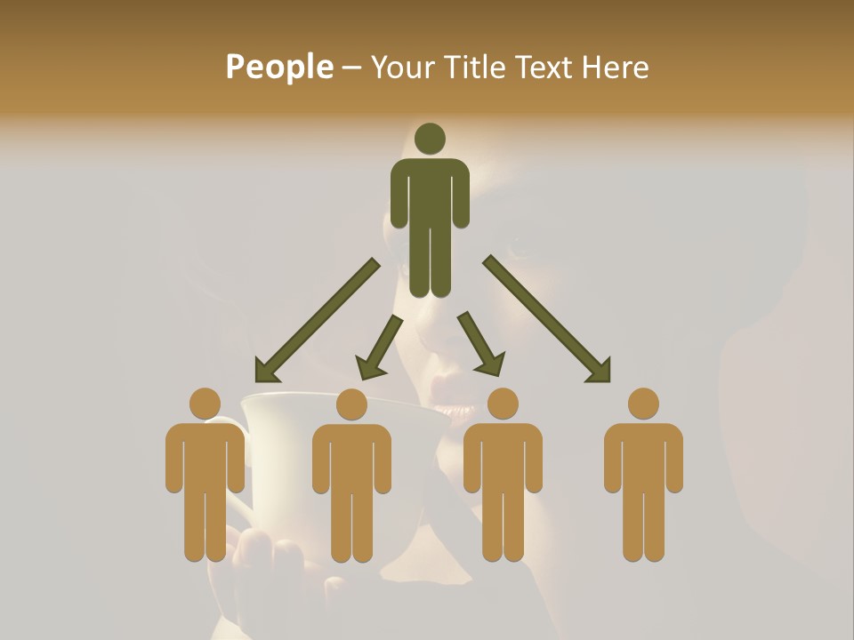 Hand Morning Beauty PowerPoint Template