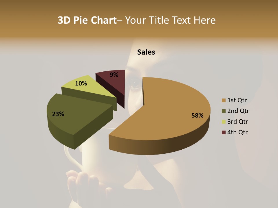 Hand Morning Beauty PowerPoint Template