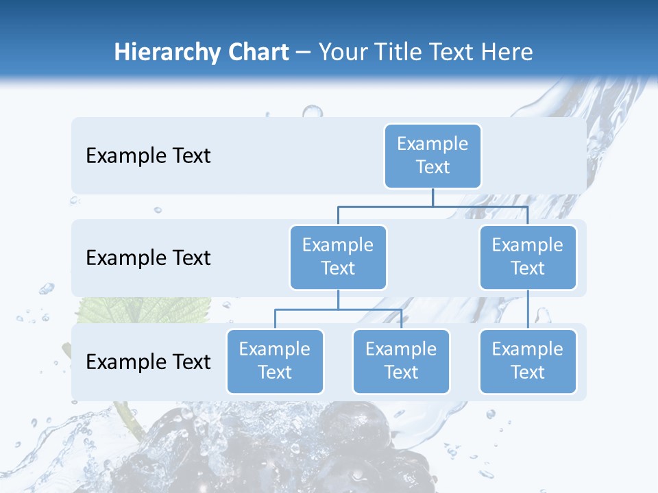 Blue Food Refreshment PowerPoint Template