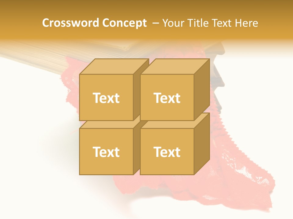 Fetishes White Female PowerPoint Template