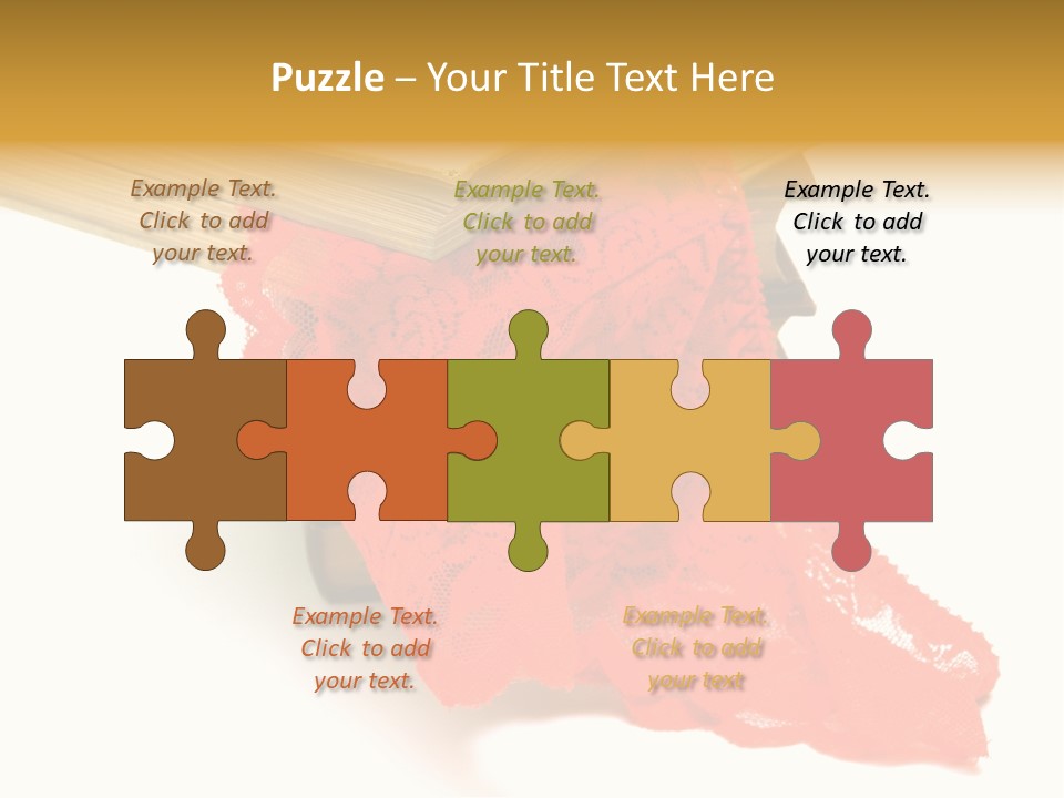 Fetishes White Female PowerPoint Template