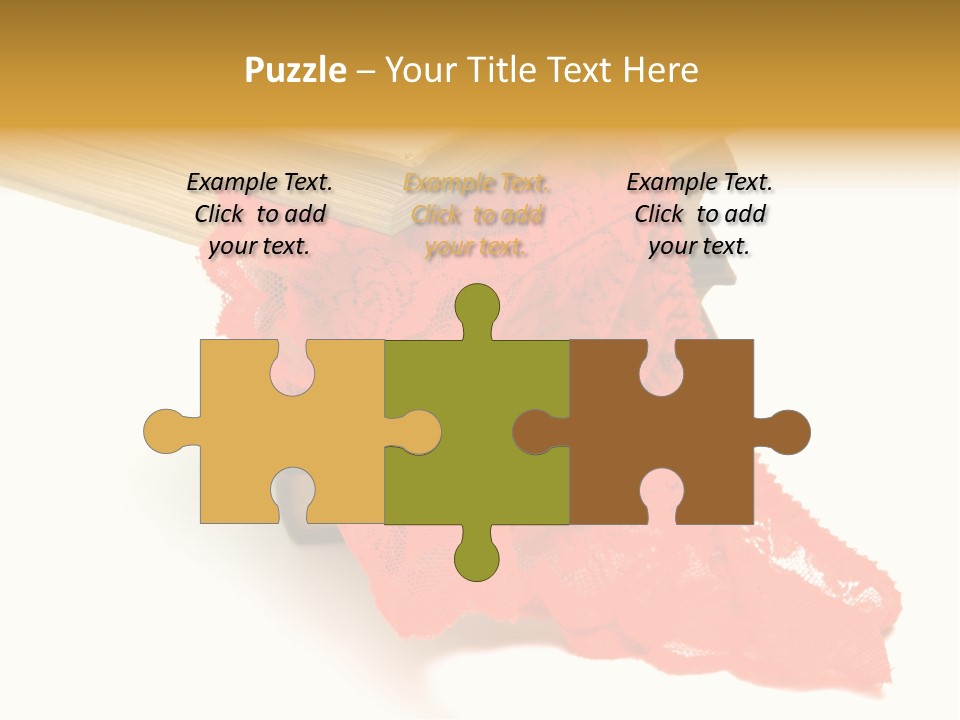 Fetishes White Female PowerPoint Template