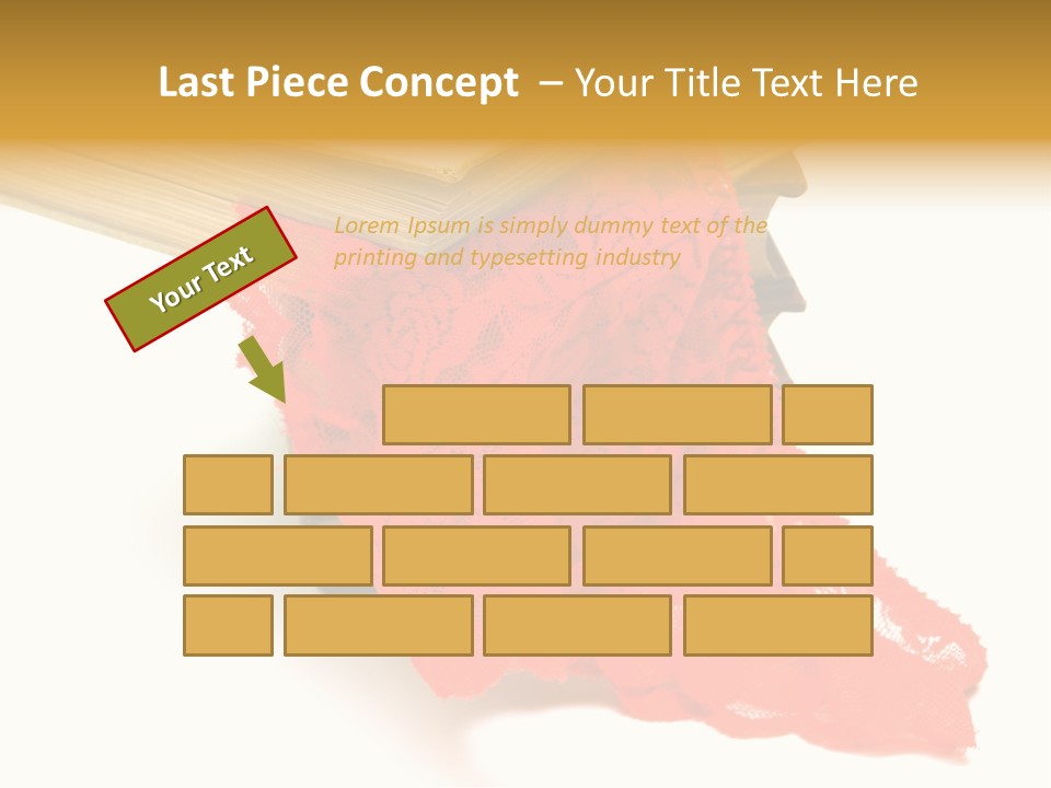 Fetishes White Female PowerPoint Template