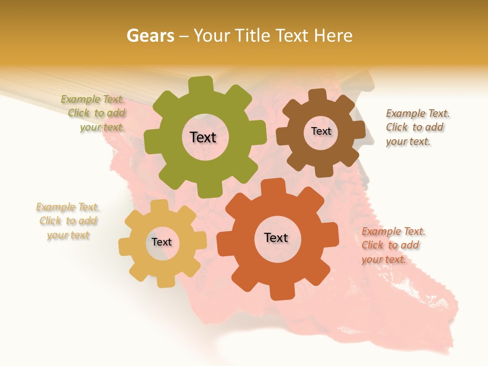 Fetishes White Female PowerPoint Template