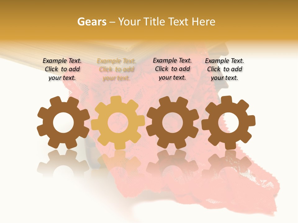 Fetishes White Female PowerPoint Template