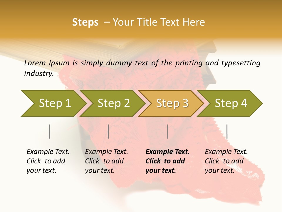 Fetishes White Female PowerPoint Template